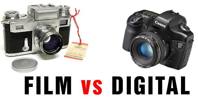 Film vs digital in the history of digital photography